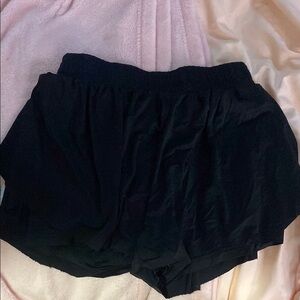 Amazon Black Athletic Shorts Lightweight Elastic Waist